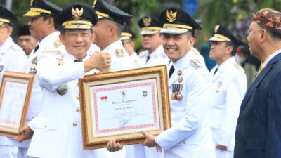 Ratu Dewa Sukses Terima Penghargaan dari Mendagri di Hari Otoda 2024, Satu-Satunya di Sumsel