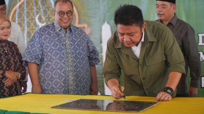 Resmikan Masjid Delima di Lahat, Gubernur Herman Deru Ajak Umat Jadikan Masjid Tempat Ibadah yang Nyaman 
