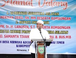 Herman Deru Resmi Buka Lomba Desa se-OKU Timur