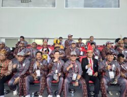 Pj Gubernur Elen Setiadi Bersama Pj Ketua TP PKK Sumsel Hadiri Pembukaan PON XXI Aceh-Sumut