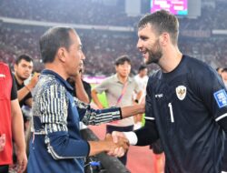 Presiden Jokowi Apresiasi Perjuangan Timnas Indonesia Tahan Imbang Australia