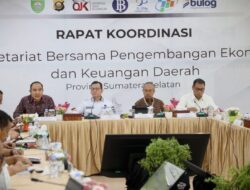 Pj Gubernur Elen Setiadi Pimpin Rakor Sekretariat Bersama Bahas Upaya Penurunan Kemiskinan dan Inflasi