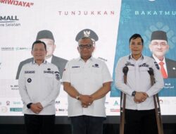 Pj Gubernur Elen Setiadi Dampingi  Wamenaker  RI Buka Job Fair Terbesar di Sumsel
