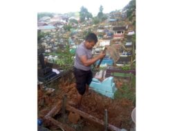 Kisah Bripka Joko Hadi, Anggota yang Nyambi Jadi Penggali Kubur Gratis untuk Warga Miskin