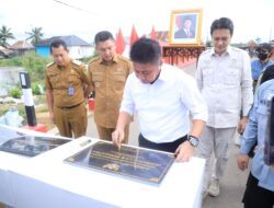 Tingkatkan Mobilitas dan Perekonomian, Gubernur Herman Deru Resmikan Jembatan Air Lais dan Trans SP Tanah Abang
