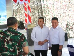 Gubernur Herman Deru Dampingi Menteri ATR/BPN Serahkan Sertifikat Puslatpur