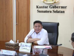 Gubernur Herman Deru Gelar Rapat Bersama Direksi PT. HK dan Kepala BBPJN Sumsel Dorong Percepatan Penyelesaian Pembangunan Tol Palembang-Betung