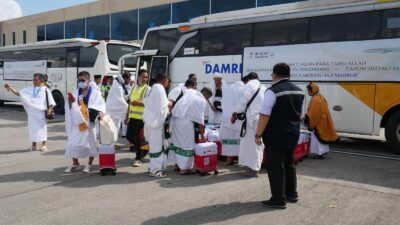 Kloter Pertama Embarkasi Palembang Berangkat 12 Mei 2024