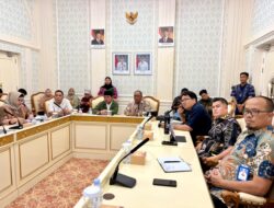 Prima Salam Terima Audiensi PT. Agra Suryadi Energy, Bahas Investasi Dan Solusi Energi Baru Di Palembang