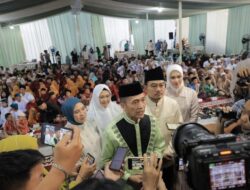 RDPS Gelar Tasyakuran Satu Tahun Kepemimpinan, Ajak 479 Anak Yatim Doakan Palembang