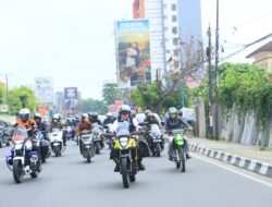 Gubernur Herman Deru Motoran ke Banyuasin, Tanam Padi, Safari Jumat, hingga Tinjau Kampung Wisata Al-Munawar