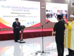 Lantik Pejabat ATR/BPN, Wamen Ossy Dermawan: Ujung Tombak Pelayanan Pertanahan