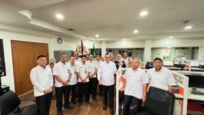 Sekda Sumsel Edward Candra Silaturahmi ke Kantor OPD Usai Libur Lebaran, Pastikan Pelayanan Publik Tetap Prima