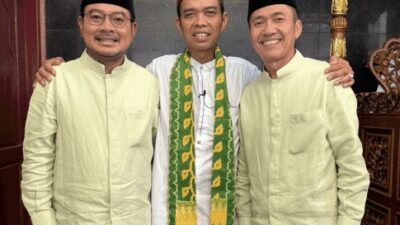 Wali Kota dan Wawako Palembang Safari Jumat Bersama Ustaz Abdul Somad di Masjid Assa’adah Polda Sumsel