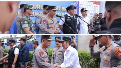 Hadiri Apel Kamtibmas Ojol dan Buruh, Ratu Dewa Sampaikan Pesan Penting Jelang Lebaran ke Kapolri