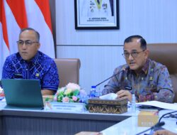 Sekda Edward Candra Pimpin Rapat Finalisasi Program Strategis Nasional di Sumsel