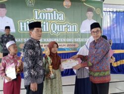Lomba Hifdzil Qur’an Tingkat SD/MI se-OKU Selatan, Githa Anindya Asillah Raih Juara 1