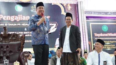 Cik Ujang Hadiri Harlah ke-10 Ponpes Hidayatullah Mubtadiin, Ajak Warga Jaga Kerukunan
