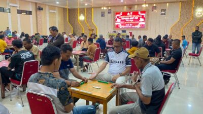 Turnamen Gaple Kapolres OKU Timur Cup Berjalan Sukses, AKBP Adik Listiyono: Polri Hadir untuk Masyarakat