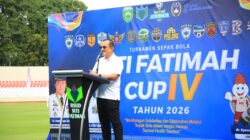 Sekda Sumsel Edward Candra Resmi Buka Turnamen Sepak Bola RS Siti Fatimah Cup IV 2026