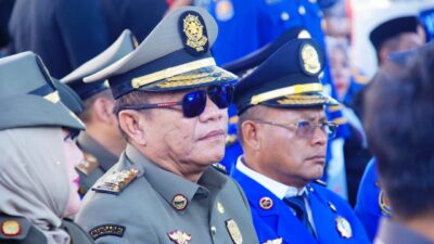 Hadiri HUT Nasional, Bupati Toha Ingatkan Peran Vital Damkar, Satpol PP dan Linmas