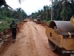 Warga Sungai Keruh Apresiasi Respon Cepat Bupati Muba, Jalan Keramat Jaya Kembali Normal