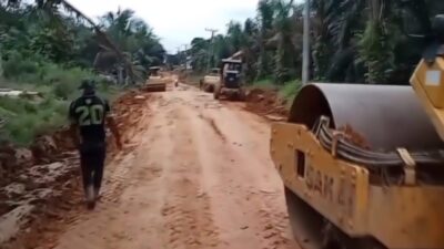 Warga Sungai Keruh Apresiasi Respon Cepat Bupati Muba, Jalan Keramat Jaya Kembali Normal