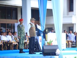 Gubernur Herman Deru Dampingi Menko Polkam Pimpin Apel Kesiapsiagaan Karhutla 2026 di Sumsel