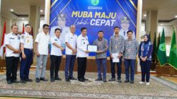 Bupati Toha Terima Sertifikat Desain Jembatan P6 Lalan, Minta Pembangunan Dipercepat