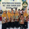 Muba Ukir Dominasi di MTQ Sumsel 202, Bupati Toha Apresiasi