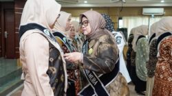 15 Bunda PAUD Kecamatan Dikukuhkan, Fatimah Toha: Jangan Ada Anak Muba Lewatkan Satu Tahun Prasekolah