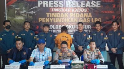 Polres OKU Timur Ungkap Tindak Pidana Penyuntikan Gas LPG Bersubsidi