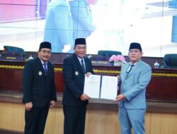 Bupati Toha dan DPRD Muba Sepakati Perda Perubahan Pajak dan Retribusi Daerah