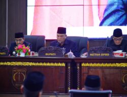 Bupati Toha Hadiri Rapat Paripurna ke-12 DPRD Muba, Bersinergi untuk Sejahtera Masyarakat 