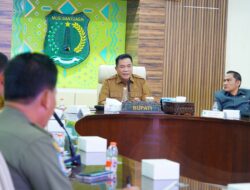 Bupati Muba Pimpin Rapat Bahas Tindak Lanjut Aspirasi Legalisasi Penyulingan Minyak Rakyat