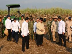 Dampingi Presiden Prabowo Panen Raya di Malang, Nusron Wahid: Ketahanan Pangan Butuh Kepastian Hukum Tanah
