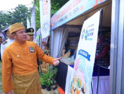 Herman Deru Buka Pameran Dagang Lokal OKU, Borong Produk UMKM dan Puji Kualitas Air Minum Tirta Raja