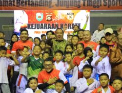 Cik Ujang Tegaskan Komitmen Pembinaan Atlet saat Buka Kejuaraan Karate Piala Kapolda Sumsel 2026