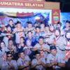 Cik Ujang Terima Lencana Melati pada Ulang Janji Hari Pramuka ke-65 di Cibubur