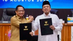Sinkronisasi Data, Menteri ATR/BPN dan Mendagri Sepakati Pengintegrasian NIB dan NOP