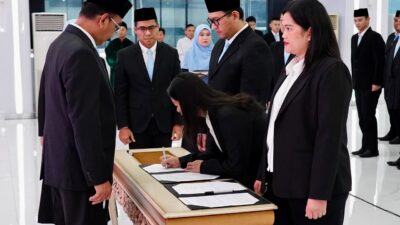 Kementerian ATR/BPN Lantik 1.361 Pejabat, Amanah Baru Jadi Motor Penggerak Perubahan