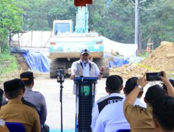 Groundbreaking Jembatan Seleman Ulu, Herman Deru Tegaskan Pembangunan Harus Beri Manfaat Jangka Panjang