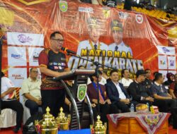 Wagub Cik Ujang Dorong Atlet Karate Sumsel Berprestasi di Tingkat Nasional