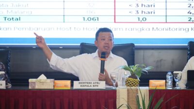 Menteri Nusron Wahid: Transformasi Organisasi dan Layanan Pertanahan Harus Bermuara pada Kepastian Masyarakat