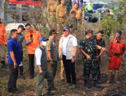 Herman Deru: Jangan Berharap Hujan, Perkuat Operasi Darat Padamkan Karhutla