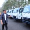 Perkuat Penanganan Karhutla, Herman Deru Serahkan Bantuan Presiden Berupa Truk dan Motor Roda Tiga untuk Palembang