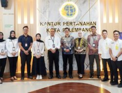Ombudsman RI Sumsel Lakukan Penilaian Maladministrasi Pelayanan Publik di Kantah Palembang